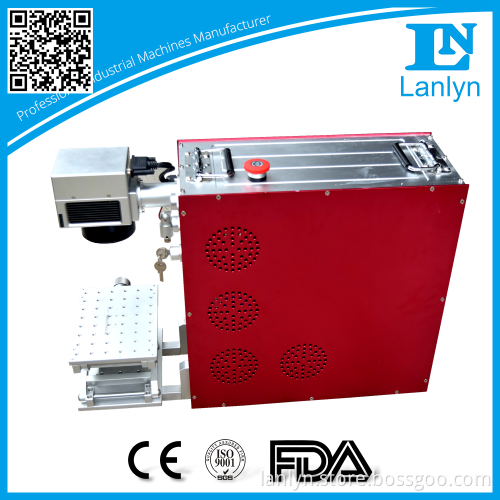 Metals/Plastic/ABS/PVC/PES/Steel/Titanium/Copper Portable Handheld Fiber Marking Laser